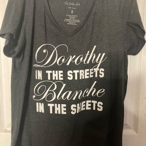 Torrid size 2, Golden Girls short sleeved gray t shirt